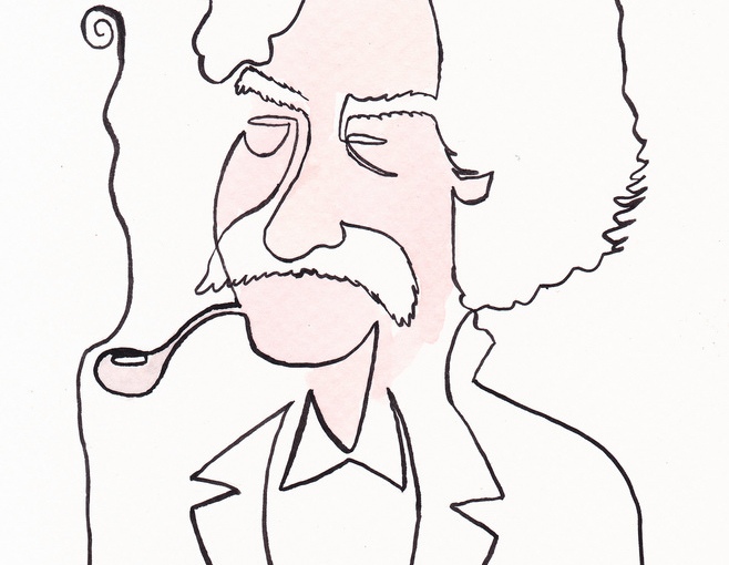En una línea: Mark Twain